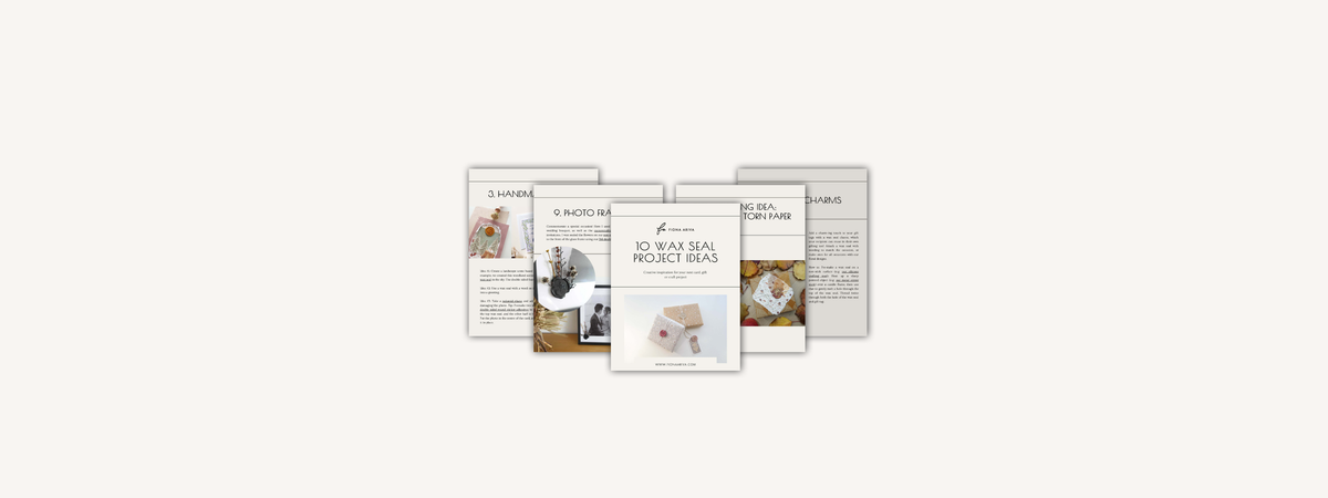 Top 10 wax seal project ideas free e-book pages
