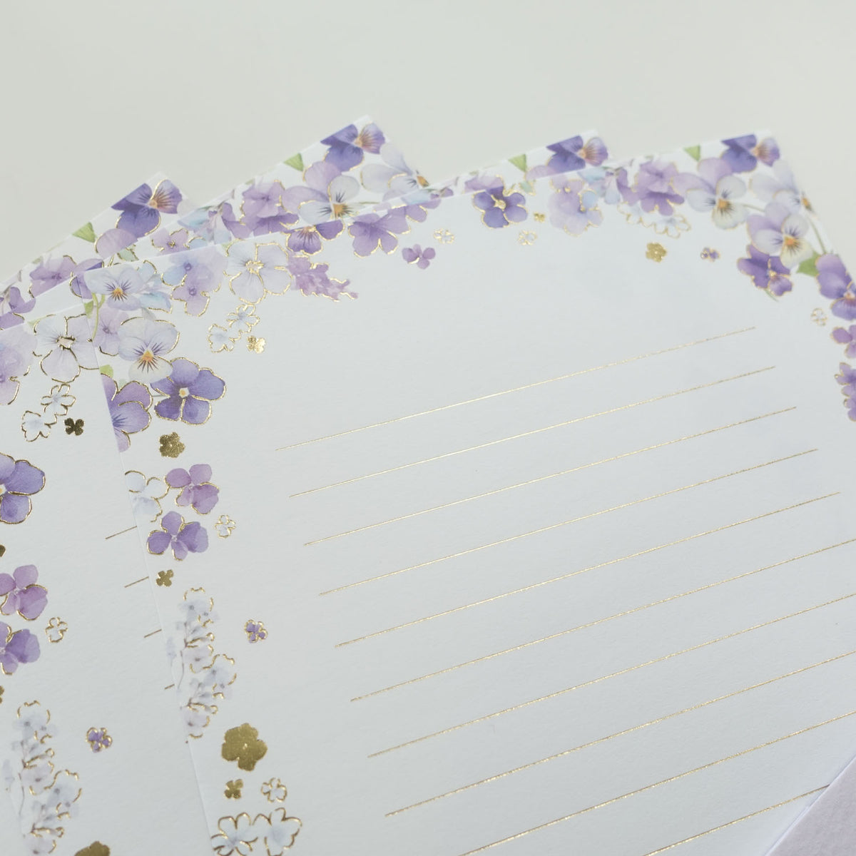 Viola Pansies 'Polite Letters' Letter Writing Set