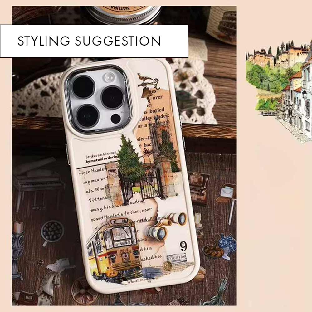 Travel Theme Stickers Sheet phone decoration
