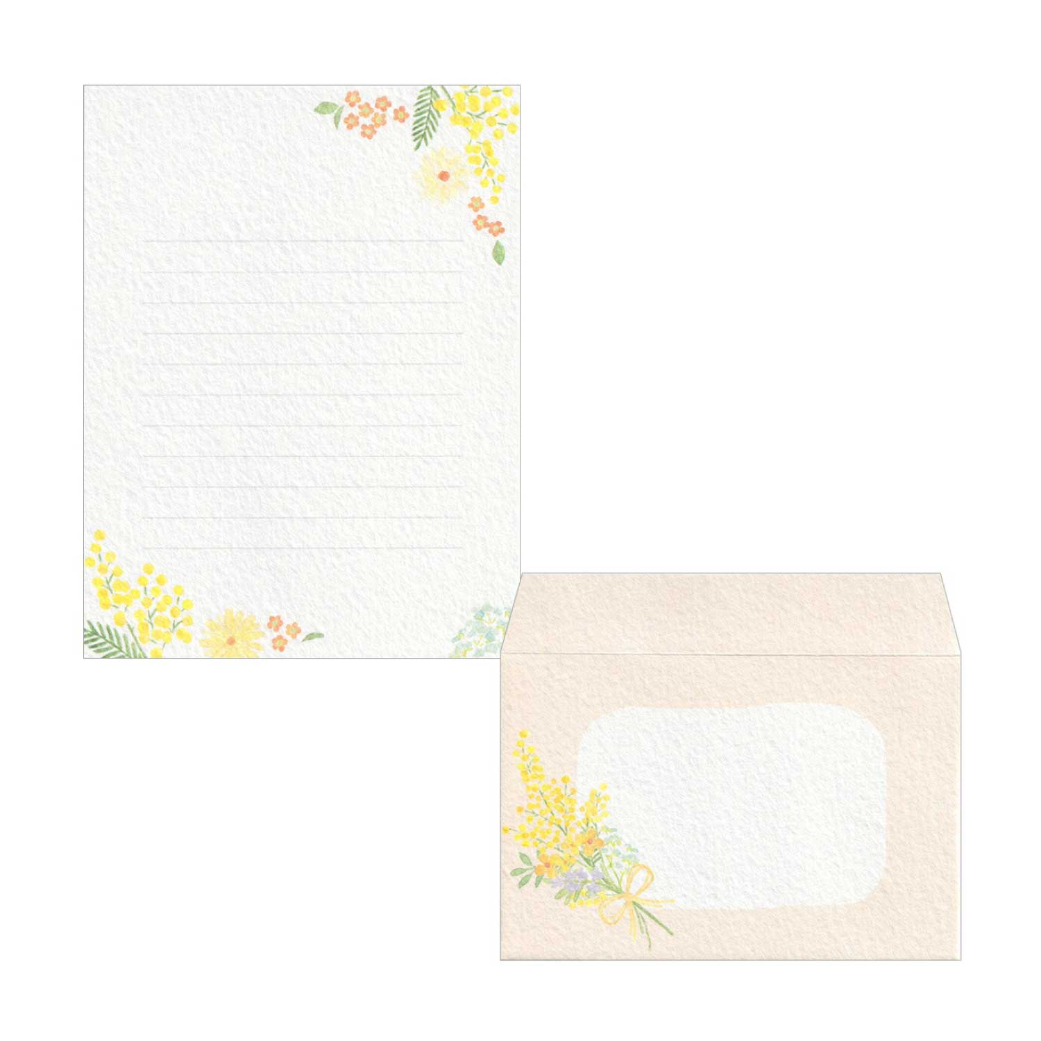 Wattle Bouquet Textured Paper Letter Writing Set