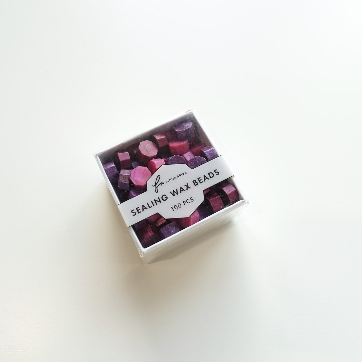 Pink Purple Magenta Glitter wax seal beads australia fiona ariva