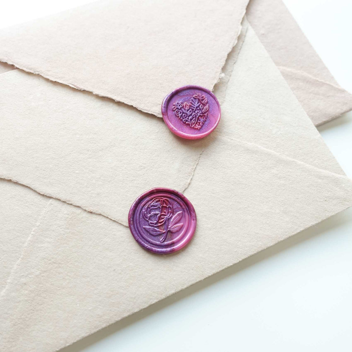 Pink Purple Magenta Glitter wax seal beads australia fiona ariva