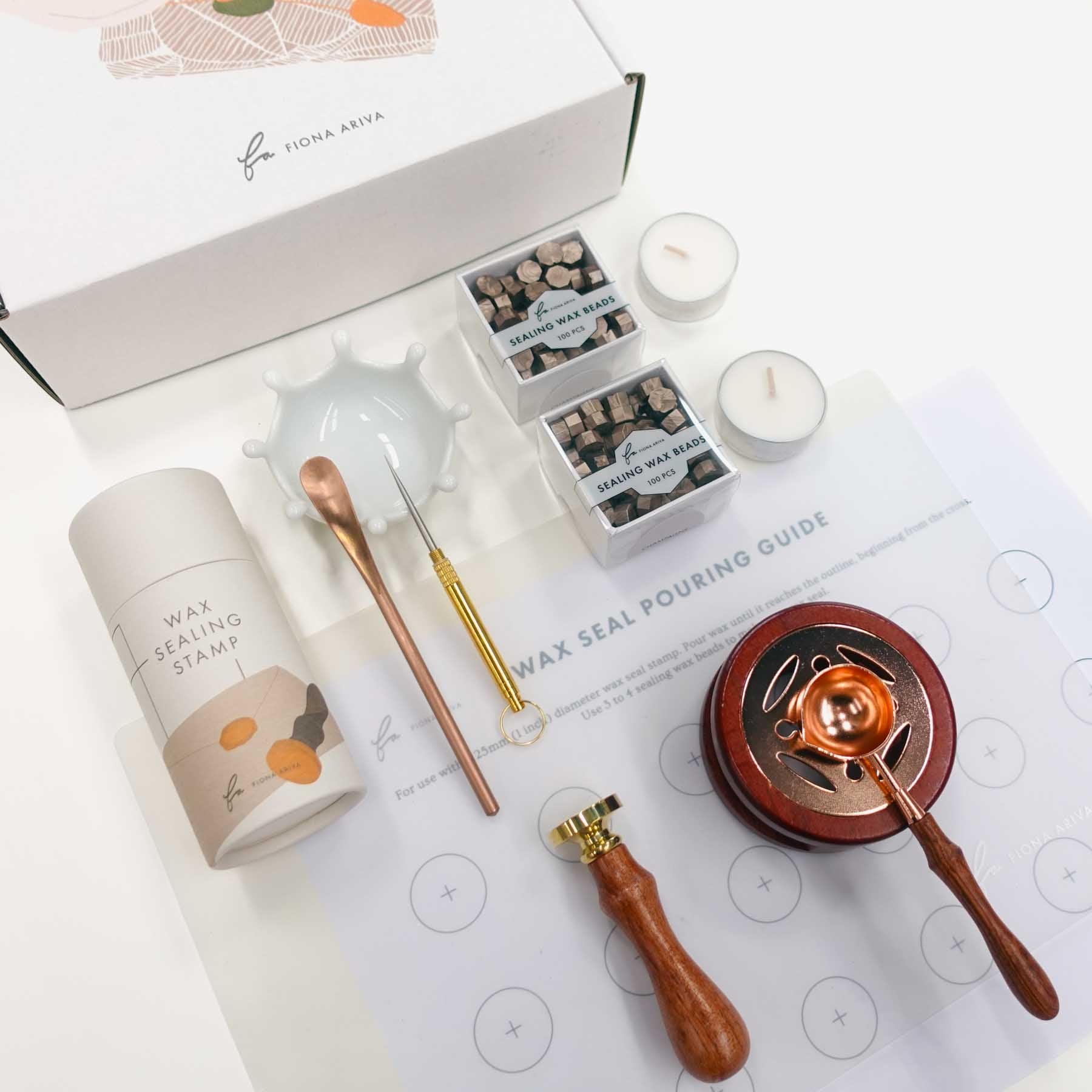 Makers DIY Wax Seal Kit - for Crafters & Weddings - Fiona Ariva Australia