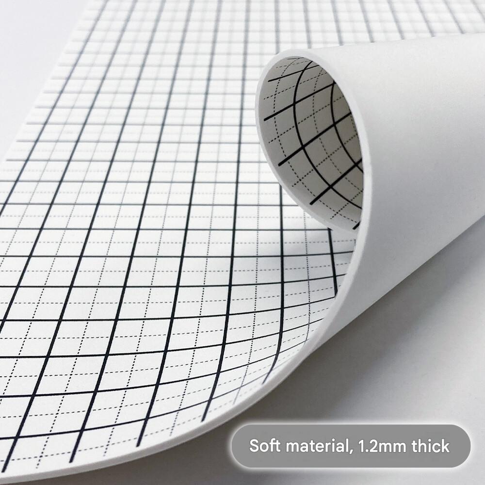 White Writing Mat Size A4+ (with Grid) | Kyoei Orions Kiwami