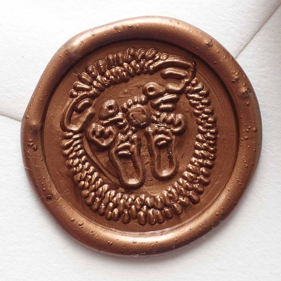 Hedgehog cute wax seal stamp