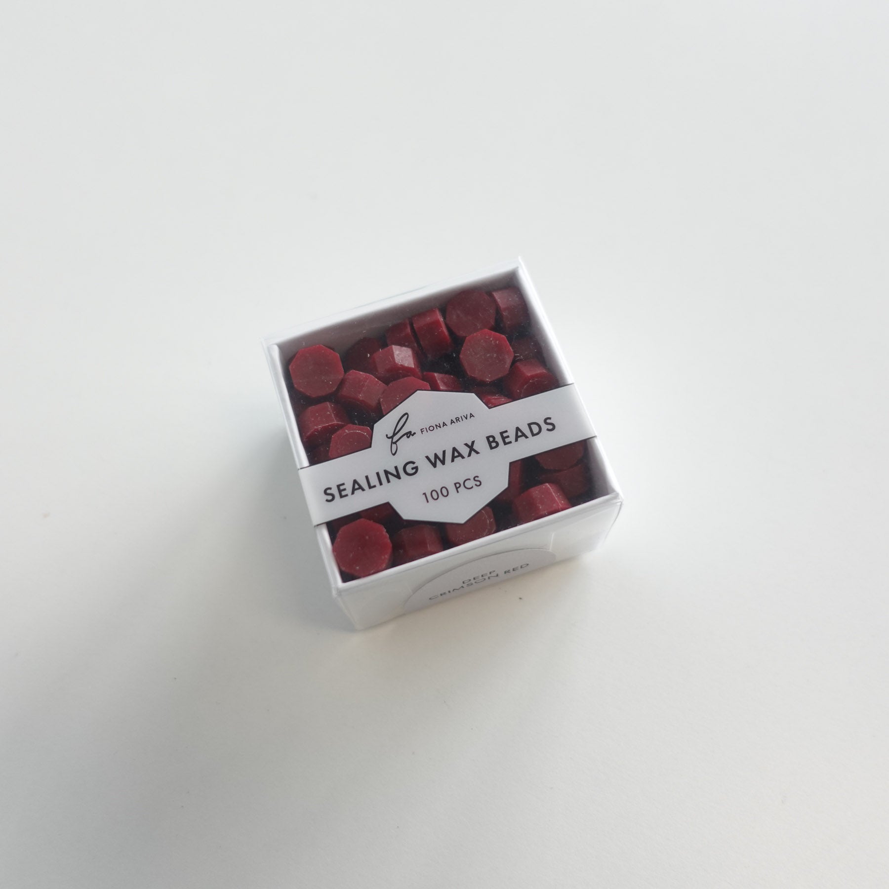 fiona ariva australia sealing wax seal beads traditional antique deep crimson red