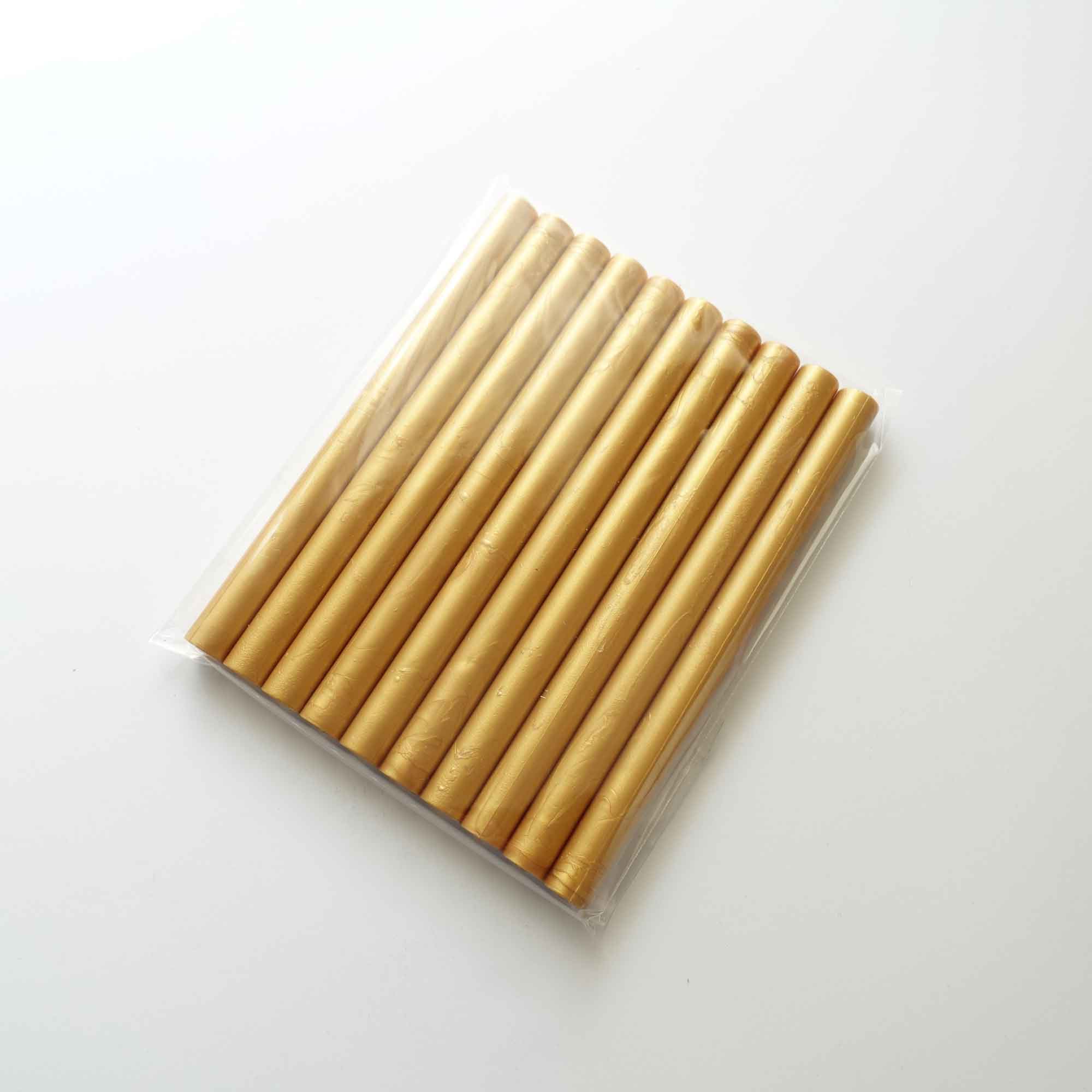 Gold glue gun wax sticks Fiona Ariva