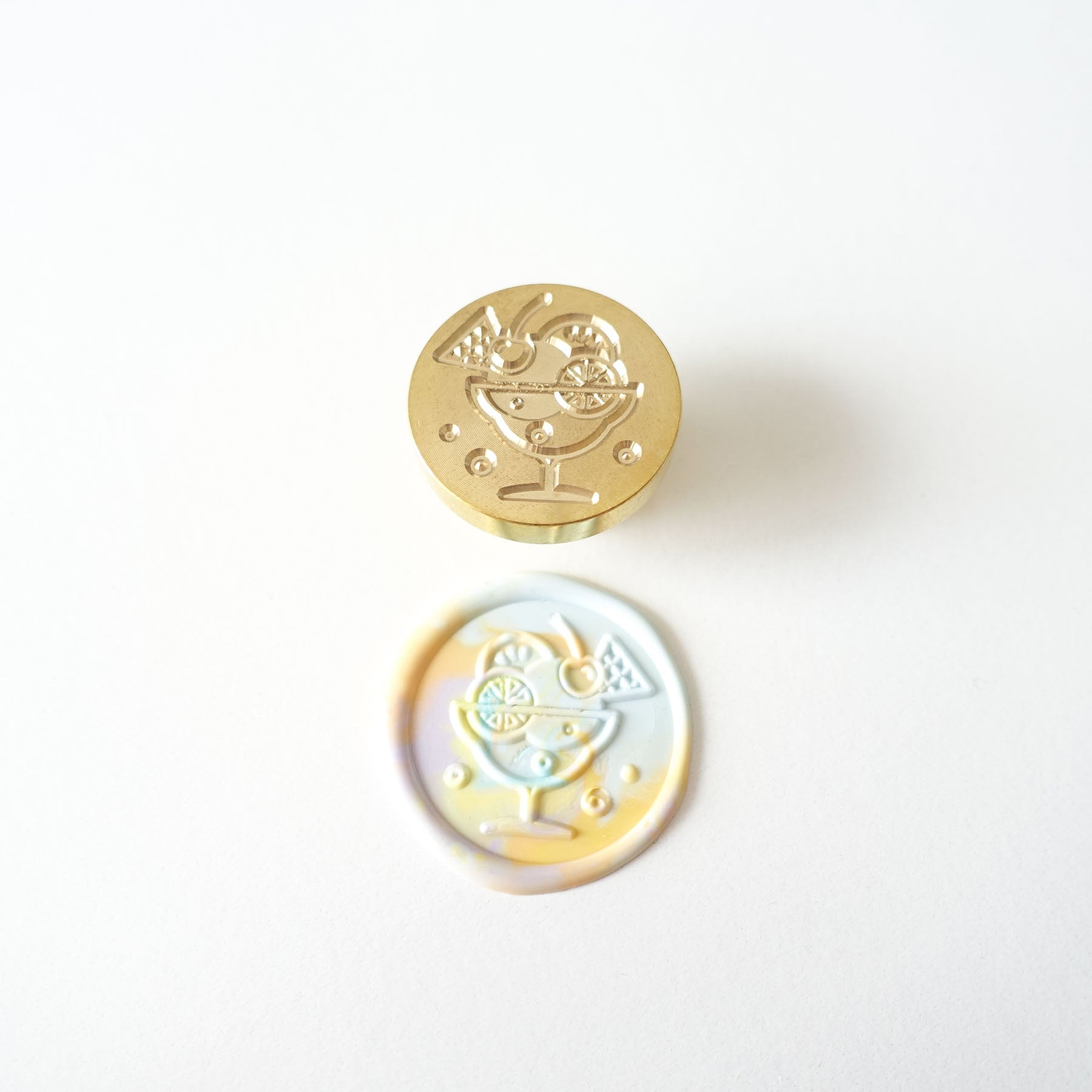 ice cream wax seal stamp head fiona ariva australia