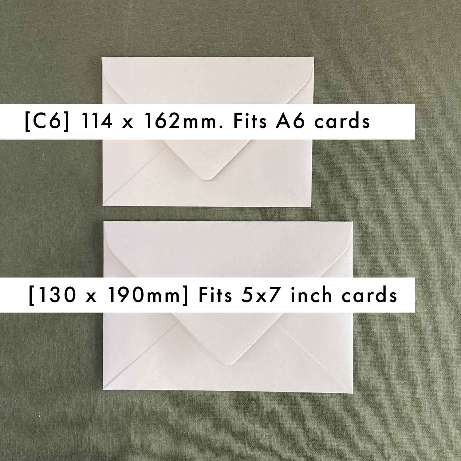 Neutral warm envelope bundle with euro flap australia C6