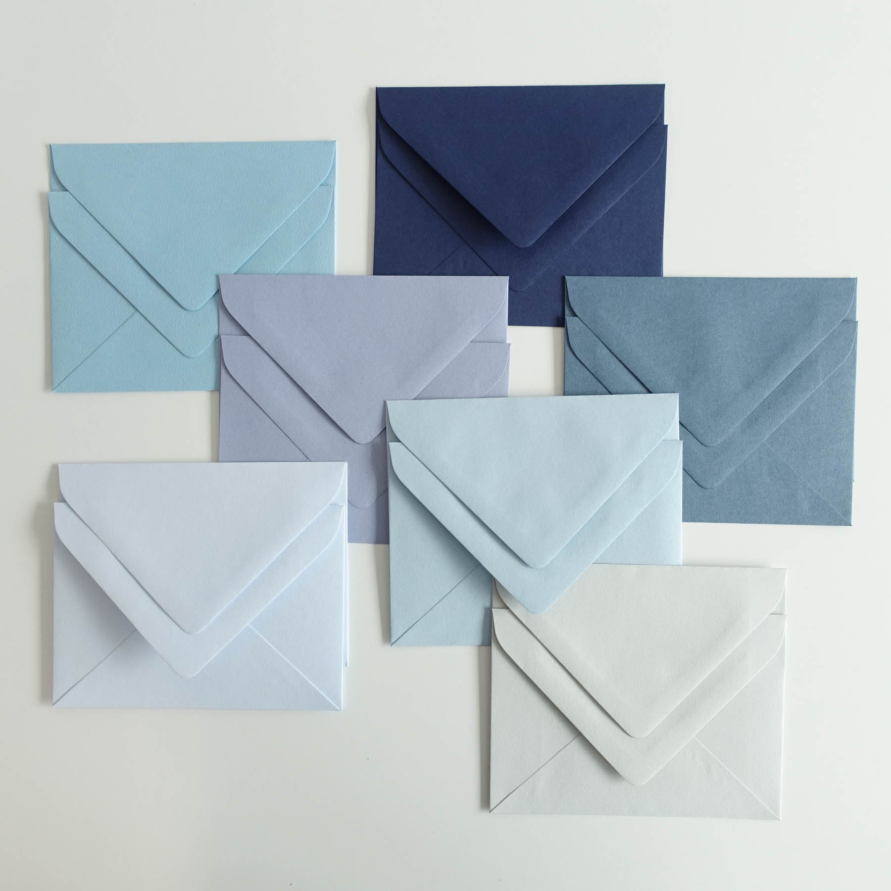 Calm Oceans Blue & Grey Assorted C6 envelopes