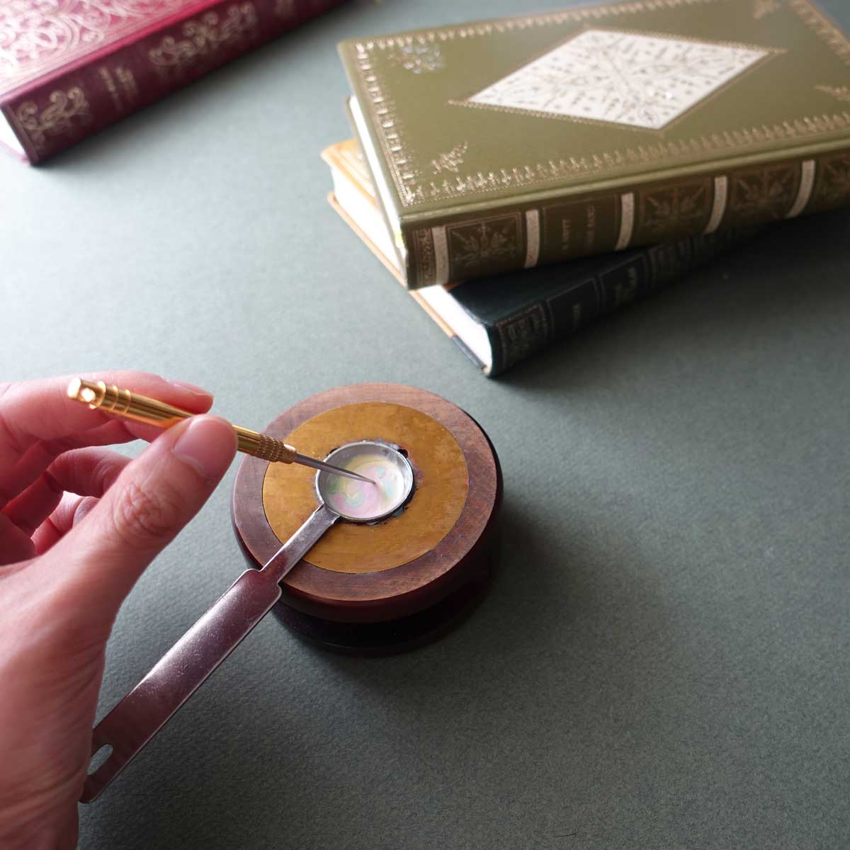 metal stirrer for melting wax seals acessories