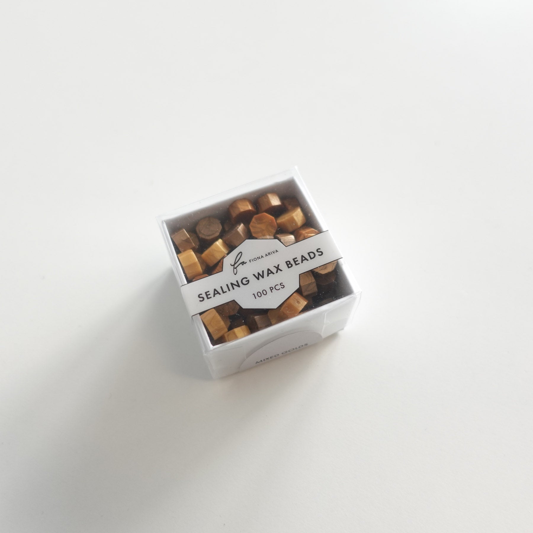 fiona ariva australia sealing wax seal beads mixed golds