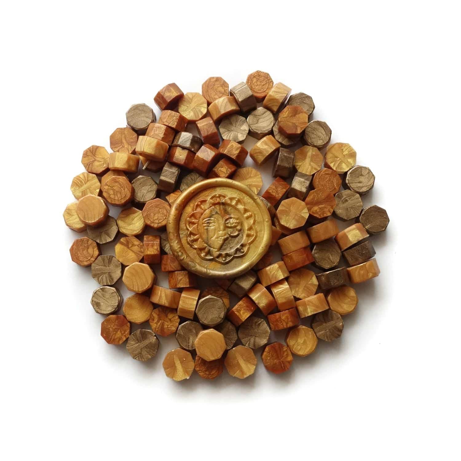 Vintage Bronze Sealing Wax Beads - GetMarked™ • Wax Seals