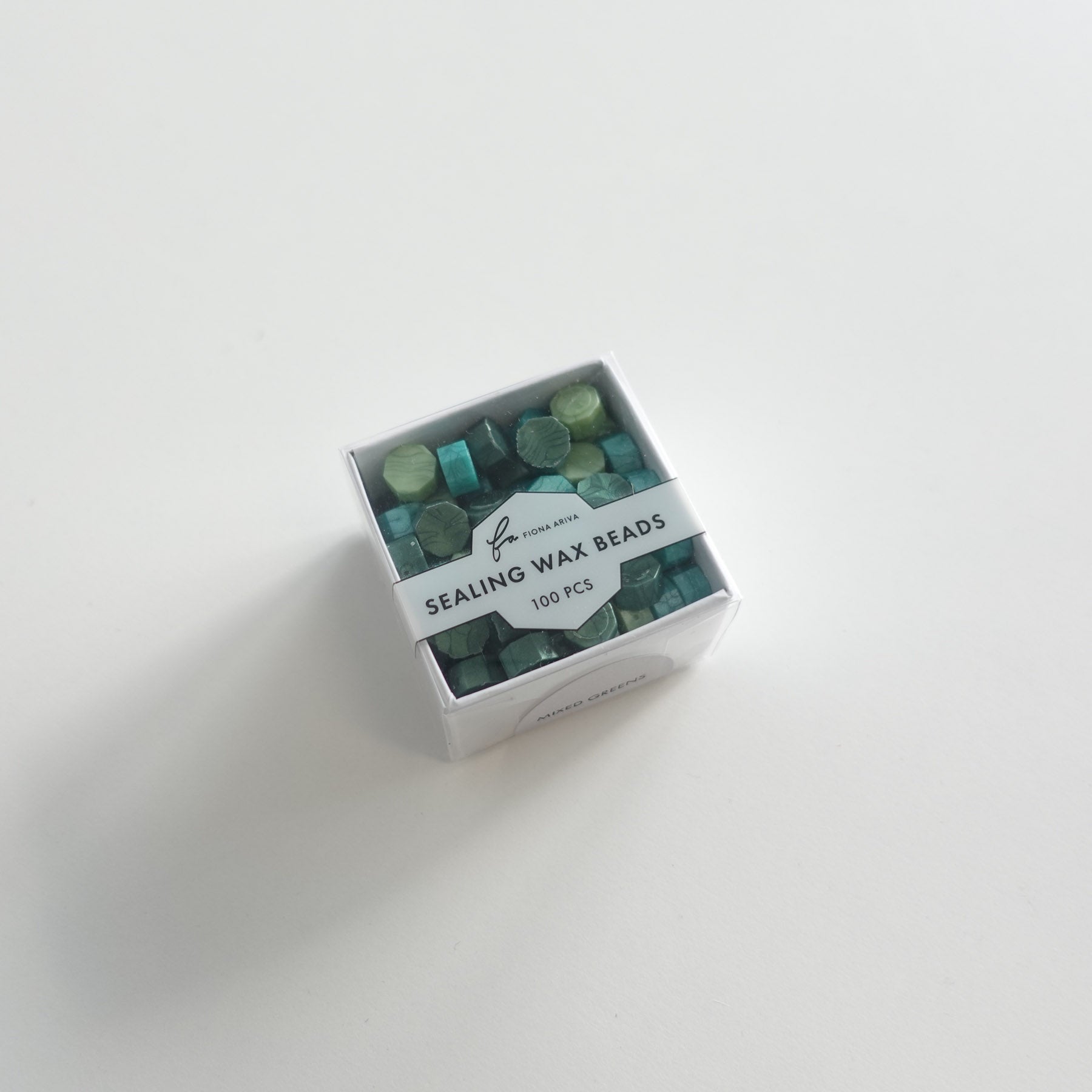 fiona ariva australia sealing wax seal beads mixed greens