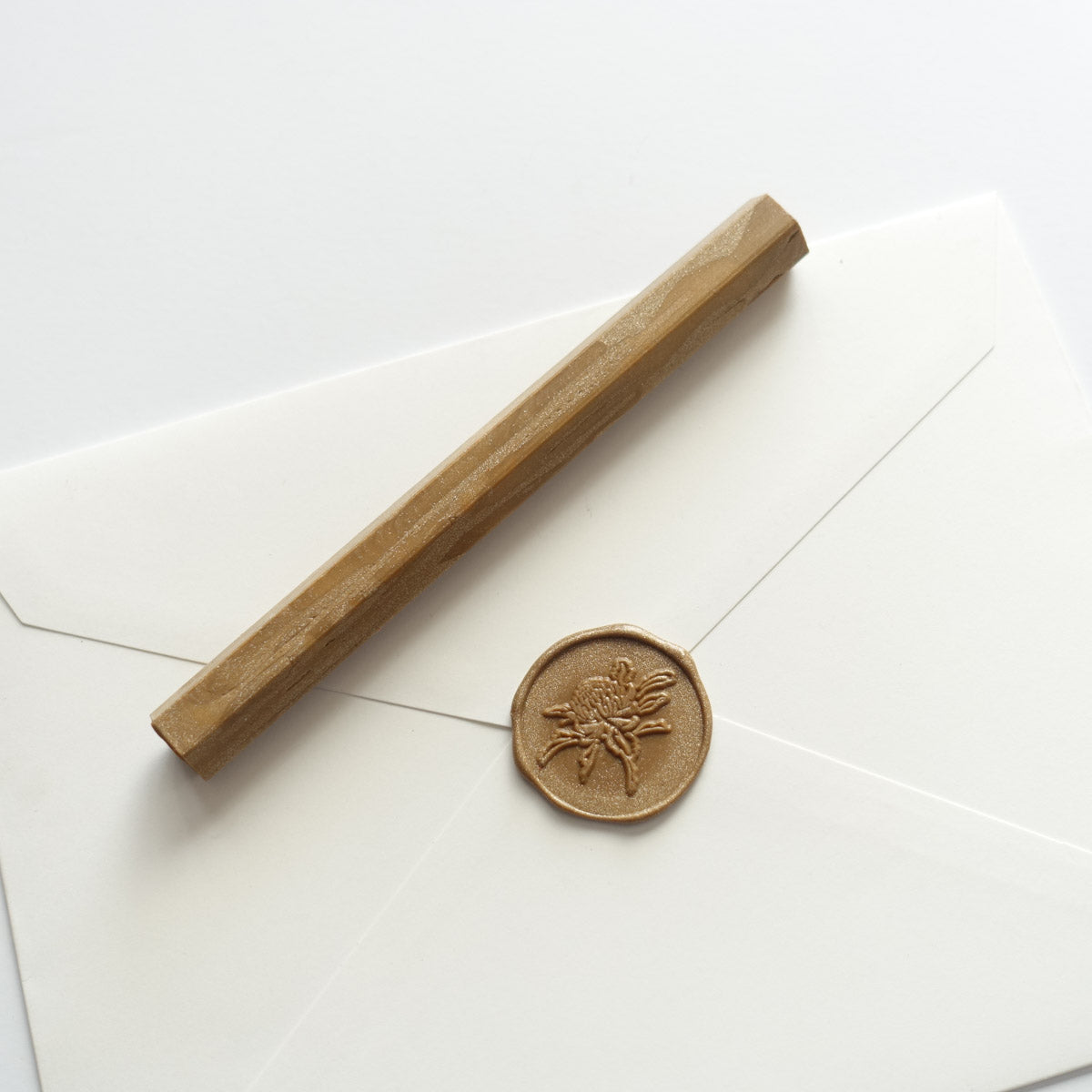 Biodegradable wax seal vintage antique bronze old gold with sealing wax stick Australia