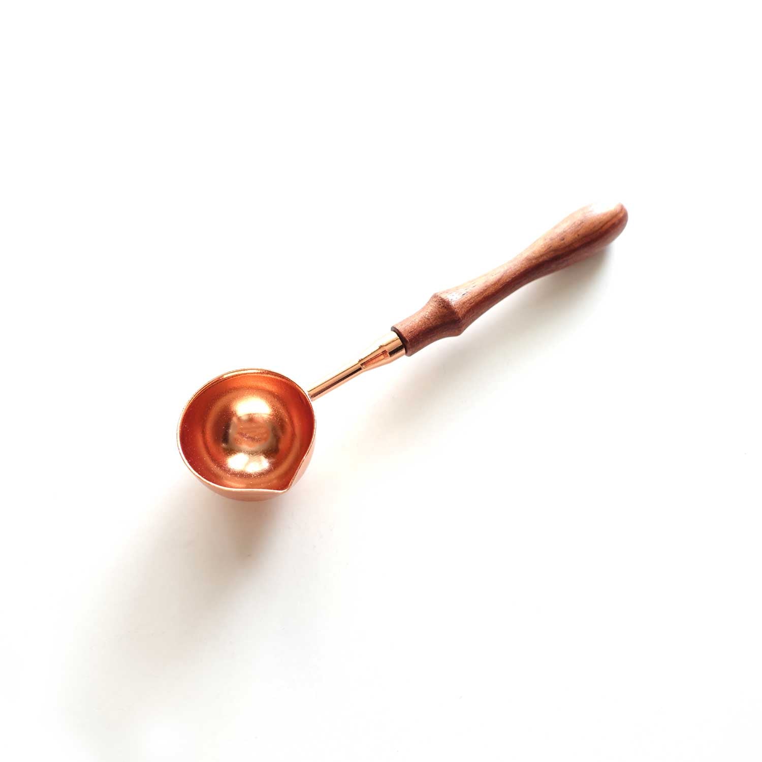 Rose gold wax melting spoon australia with spout