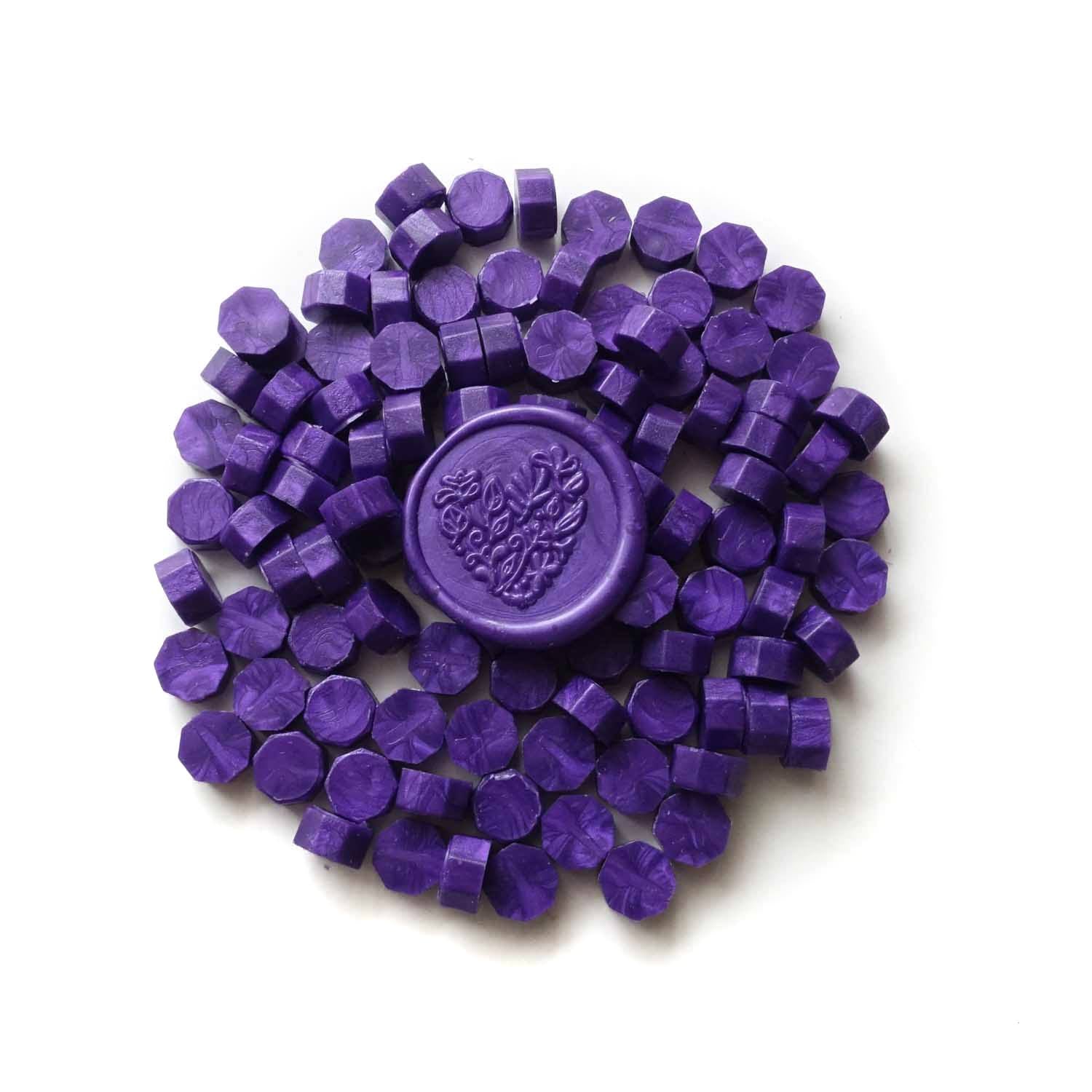Royal Purple heart wax seals Fiona Ariva Australia
