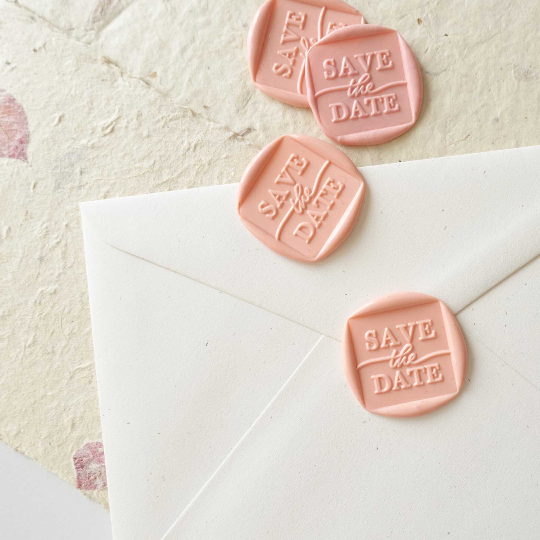 save the date wax seals envelope fiona ariva australia