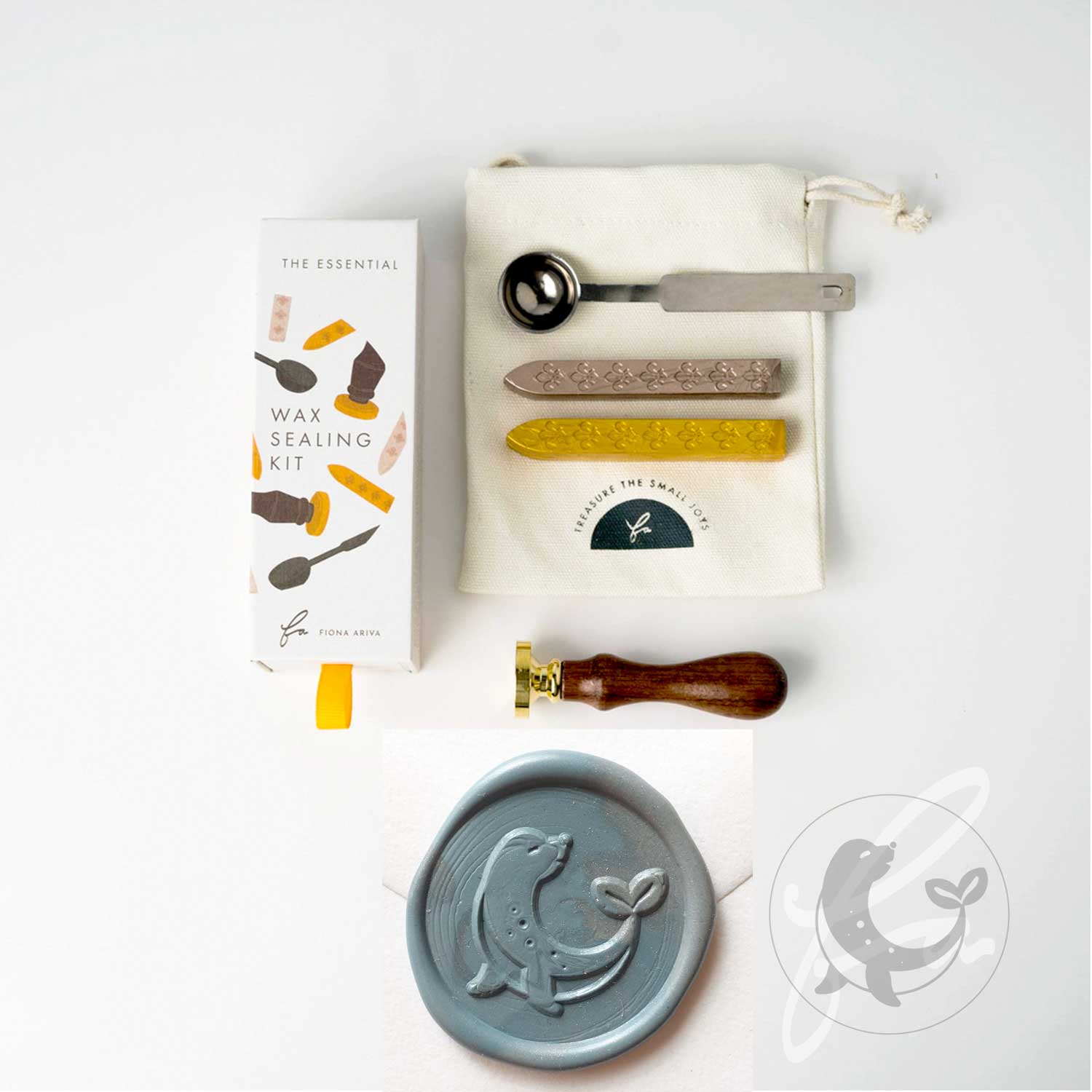 seal pup wax seal stamp australia fiona ariva