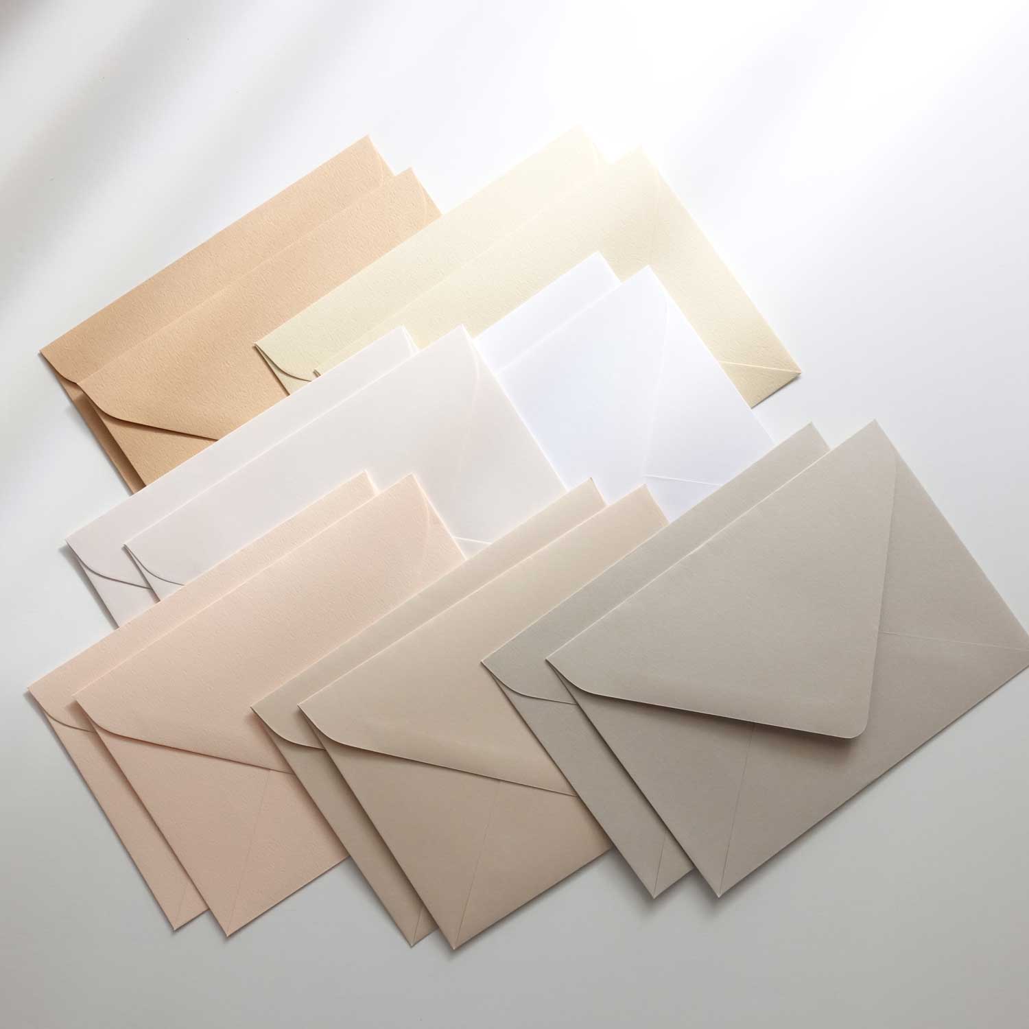 Neutral warm envelope bundle australia