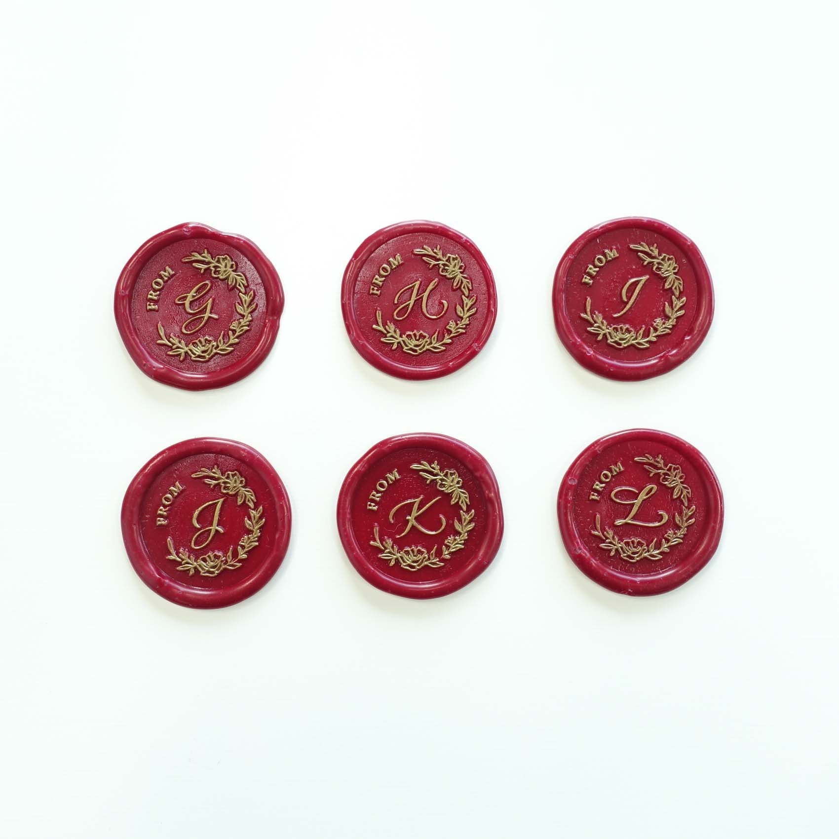 From A to Z Alphabet Letters - Stamp head (no handle)