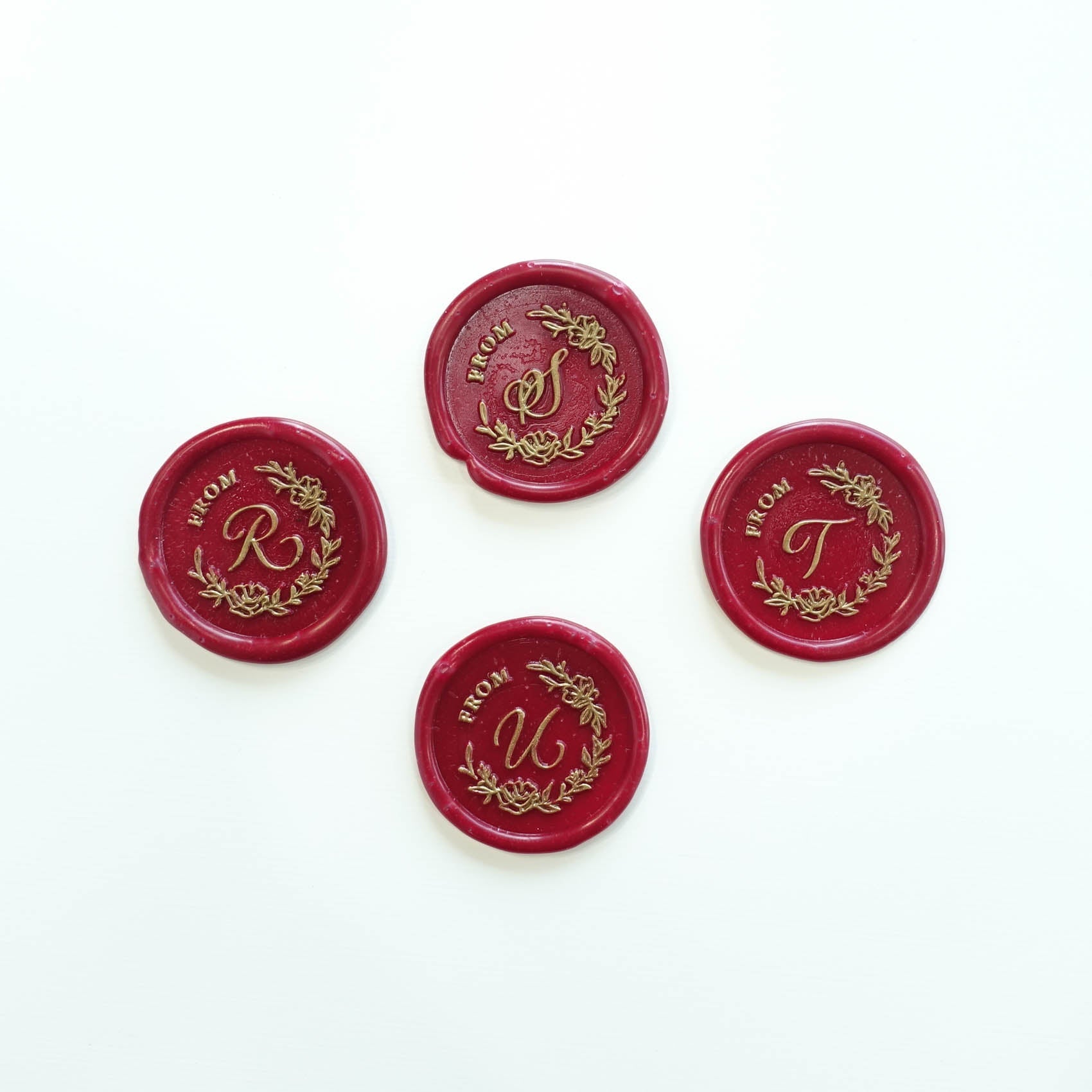 From A to Z Alphabet Letters - Wax Seal Stamp (includes handle)