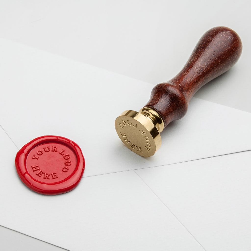 Custom wax seal stamp australia with business logo or wedding wax seal design from fiona ariva australia