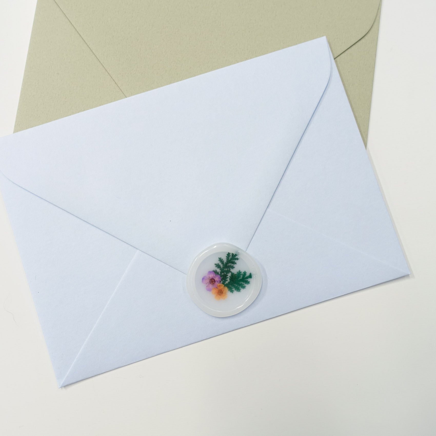 rainbow dried leaves craft pressed wax seal australia fiona ariva