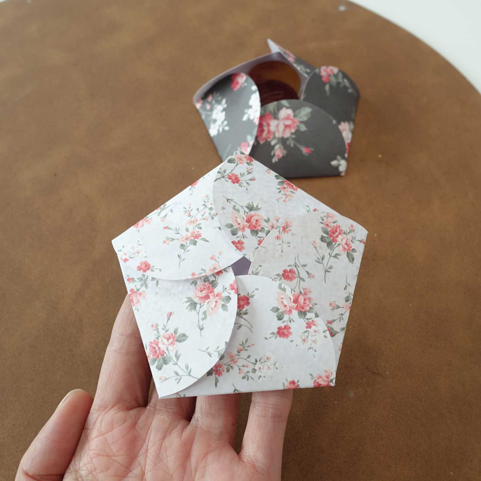 free petal envelope template download printable