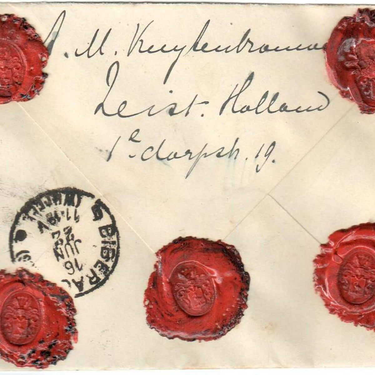 File:Wax seal with impression of uppercase letter A.jpg - Wikipedia