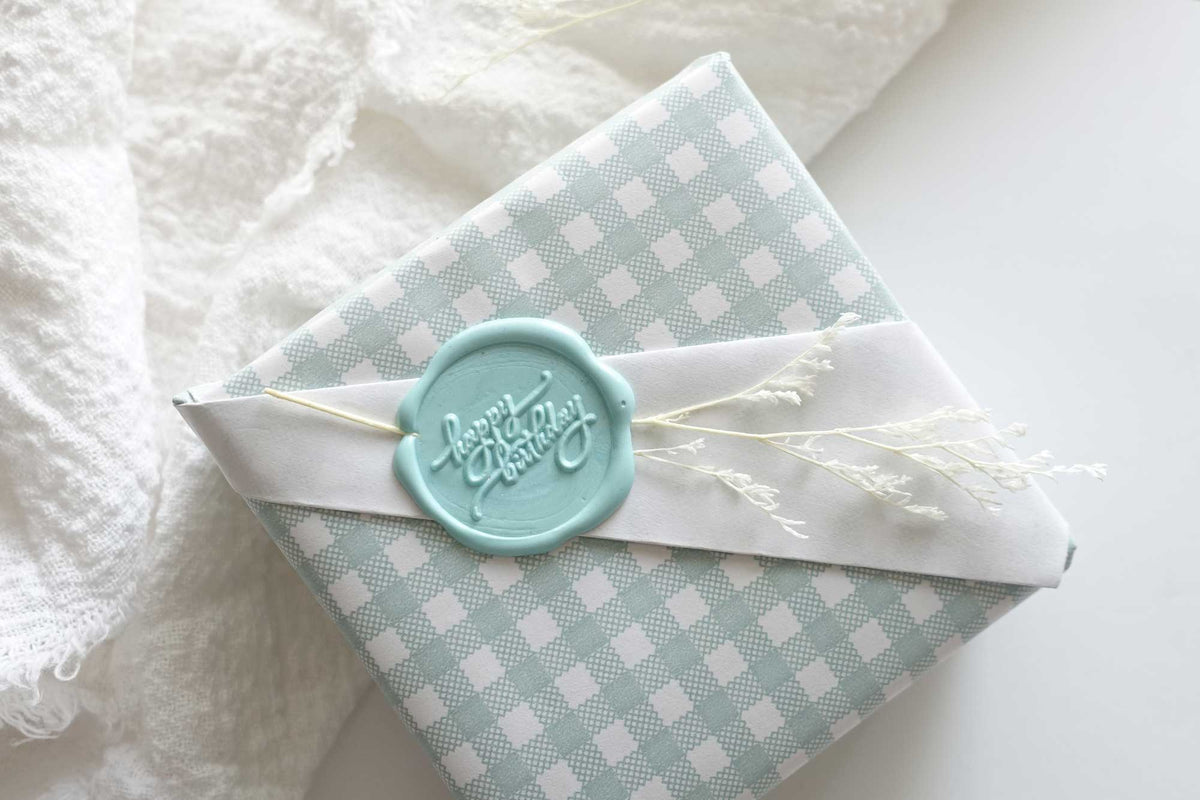 Diagonal Gift Wrapping How To Gift Wrap with a Diagonal Contrast Accent Flap