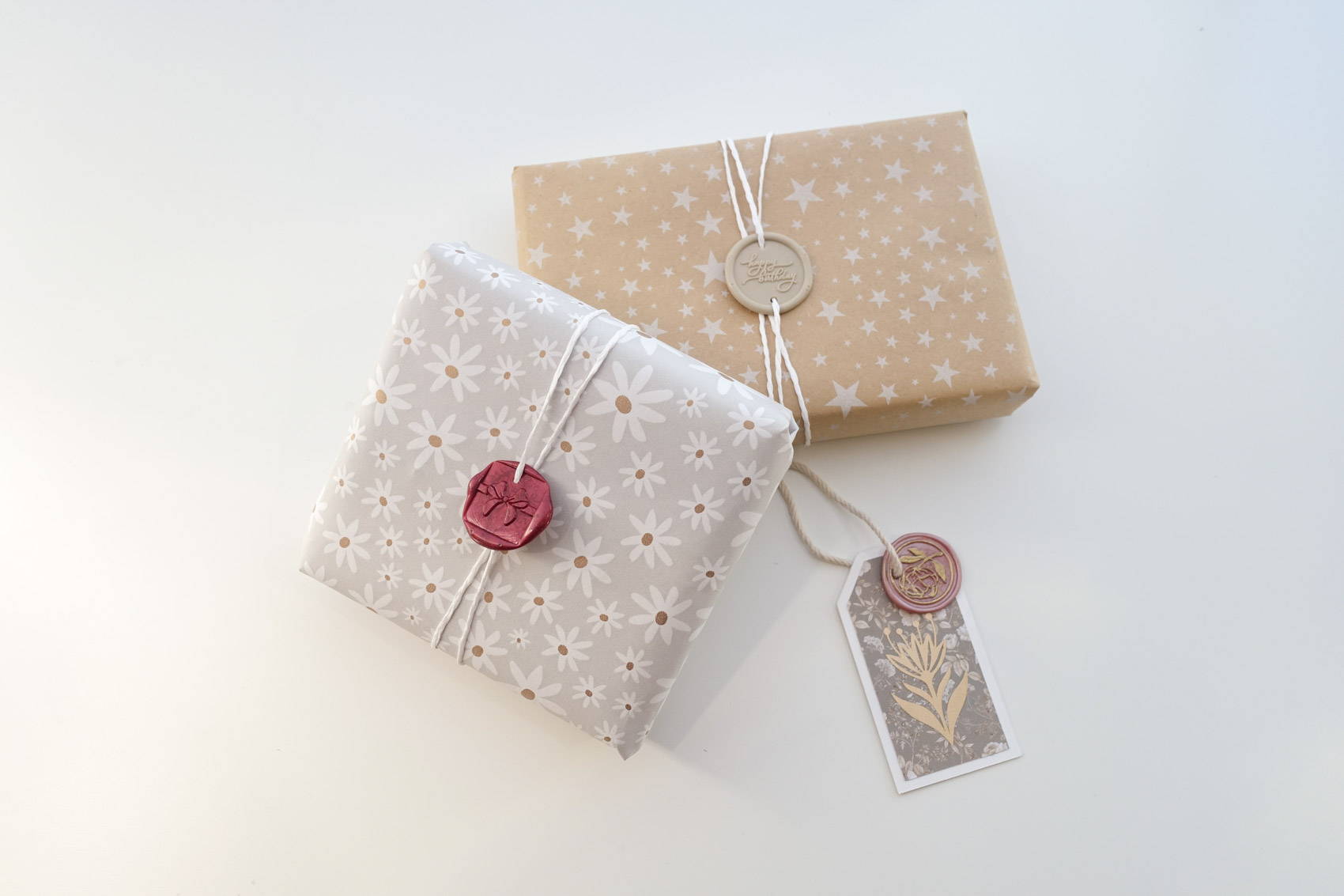 How To Make Wax Seal Charms: Gift Wrapping Idea