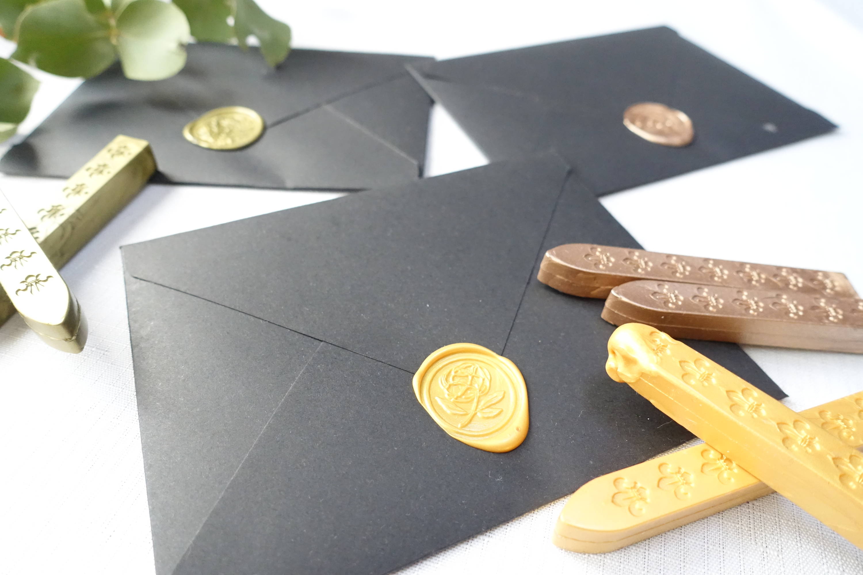 How to create wax seals using wickless wax sticks