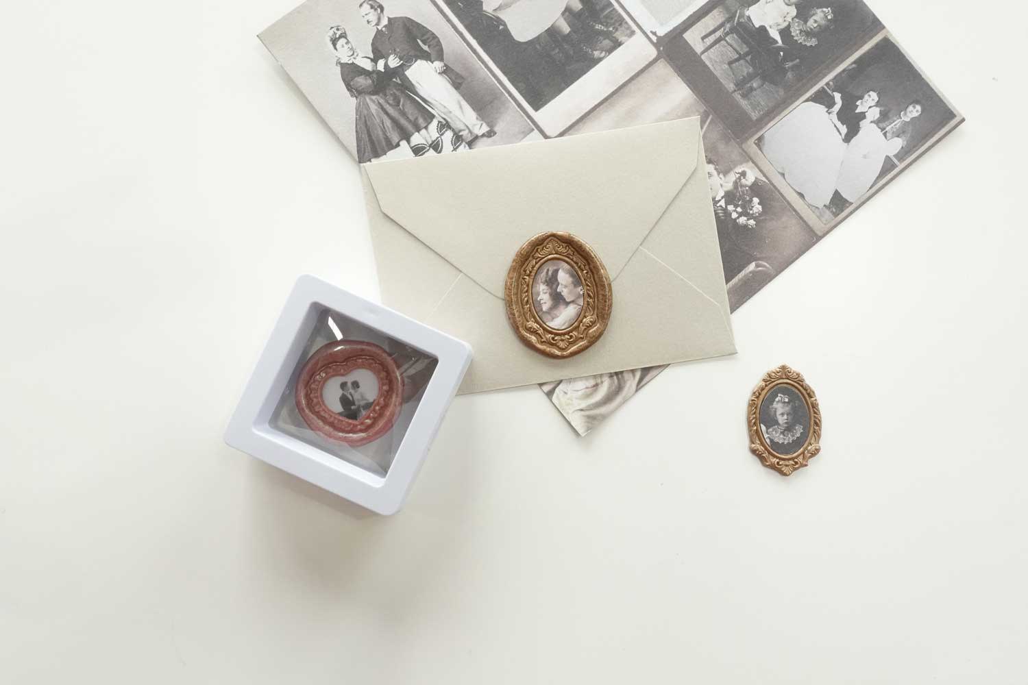 How To Add Photos To Wax Seals