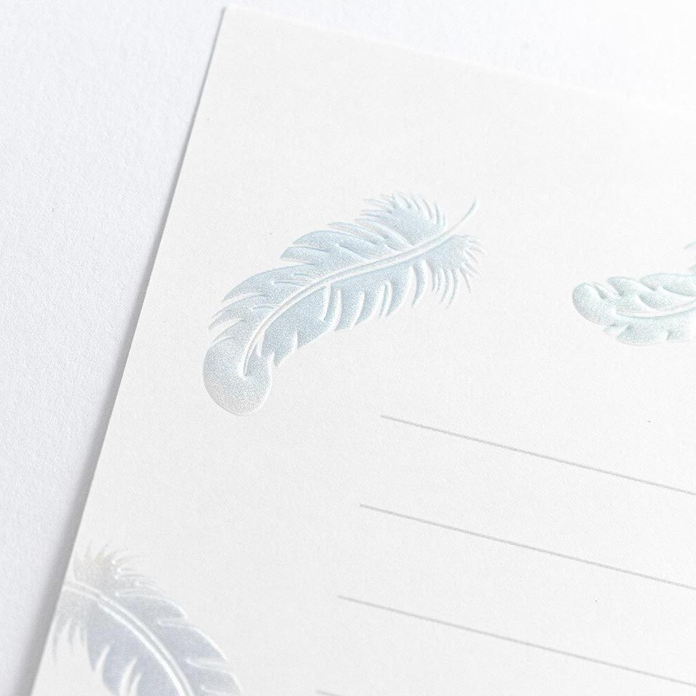 Pearl Feathers A5 Letter Writing Set