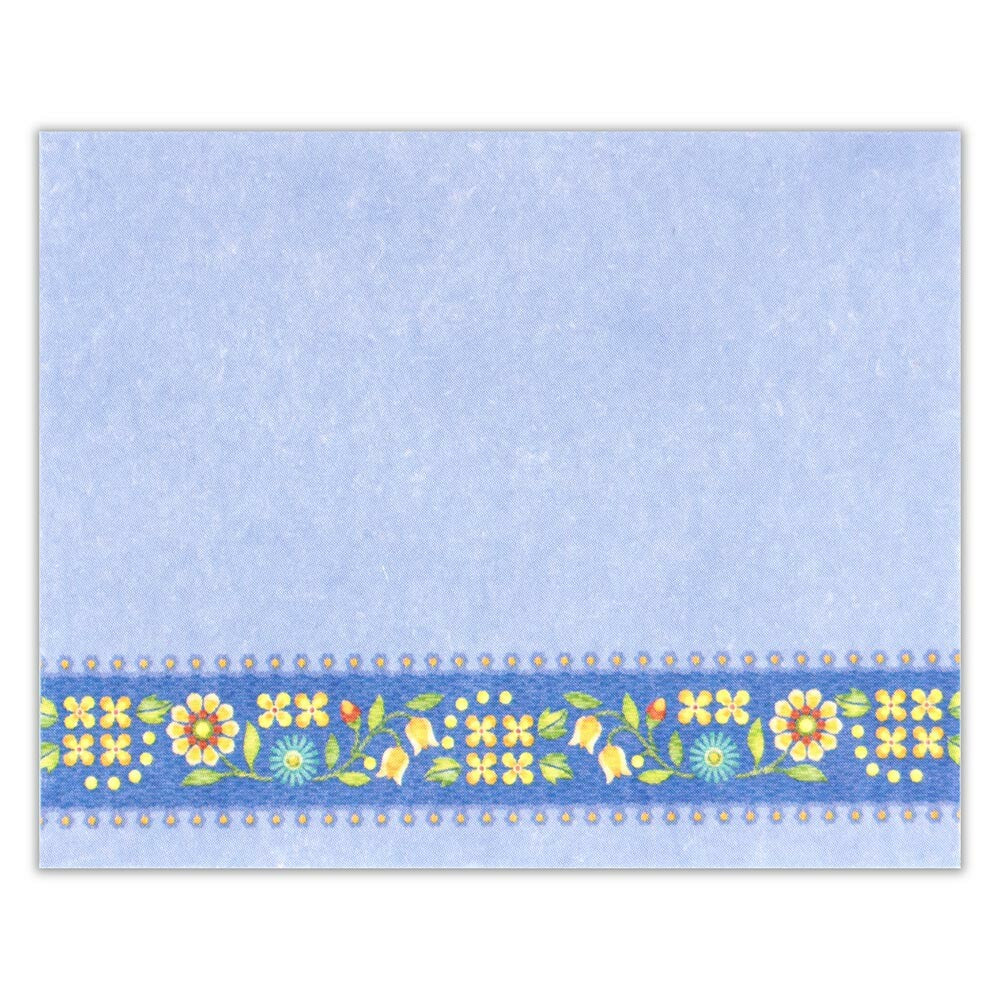 Tyrol 'Bloom' Blue Mini Letter Writing Set