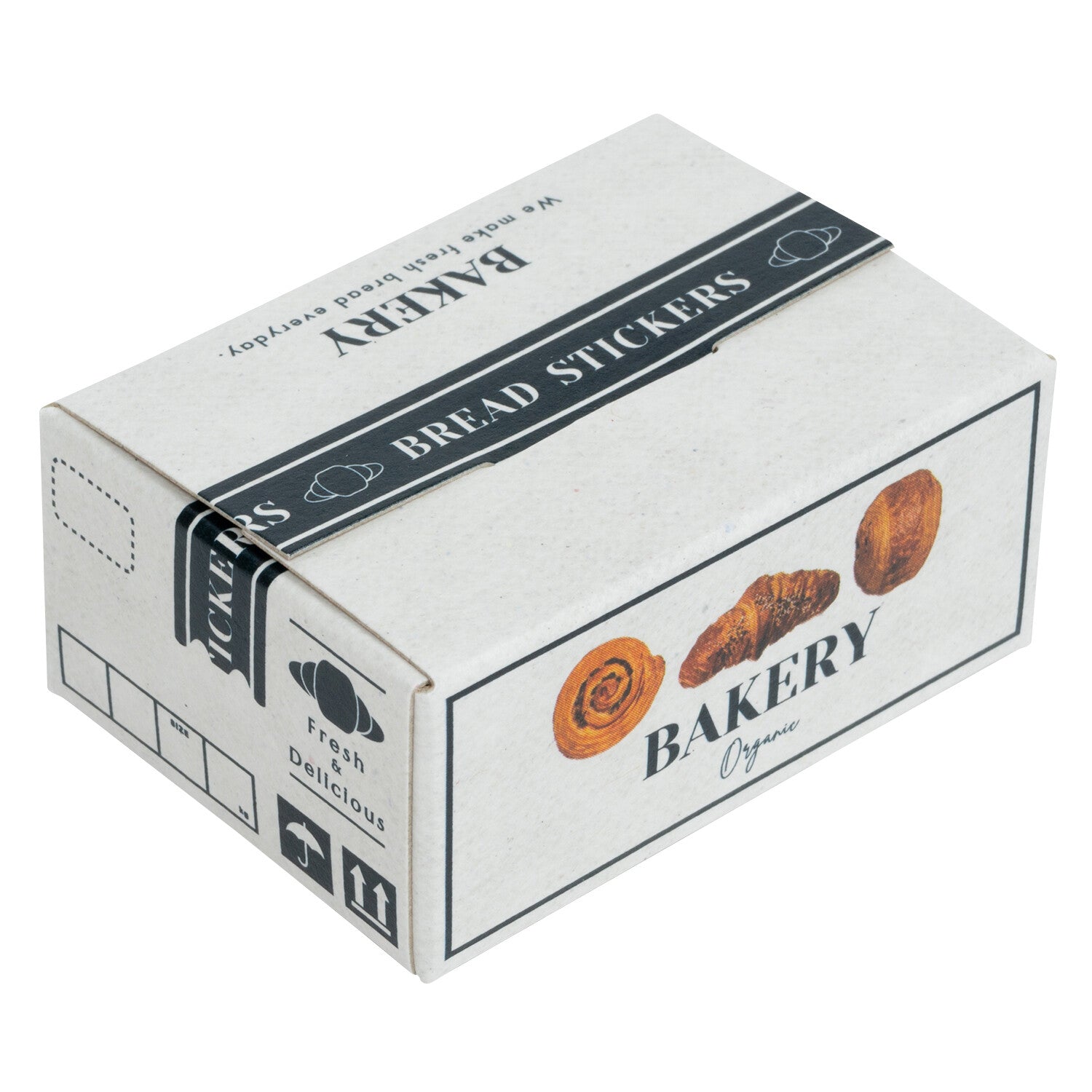 Bakery | Small Box of Flake Stickers | Haco Seal