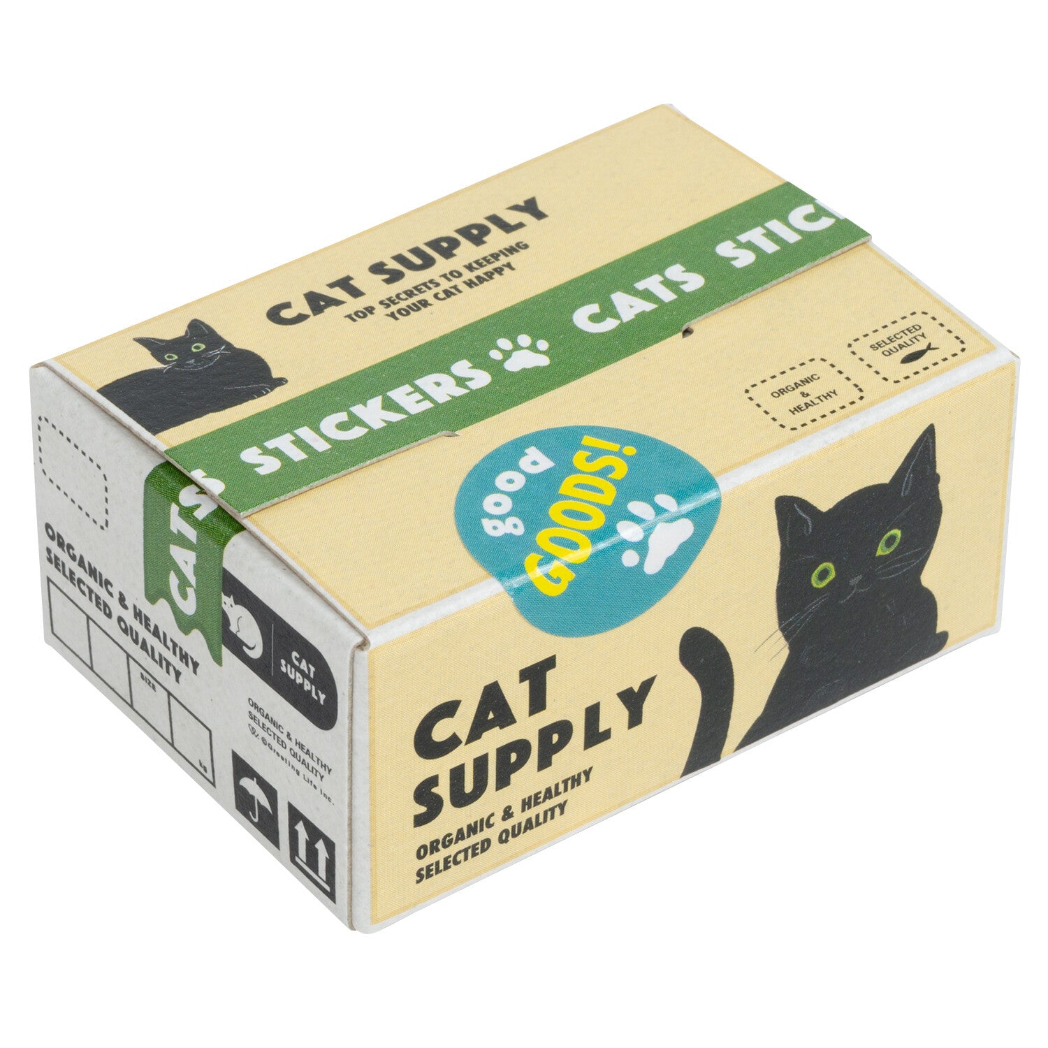 Cat Supply | Small Box of Flake Stickers | Haco Seal