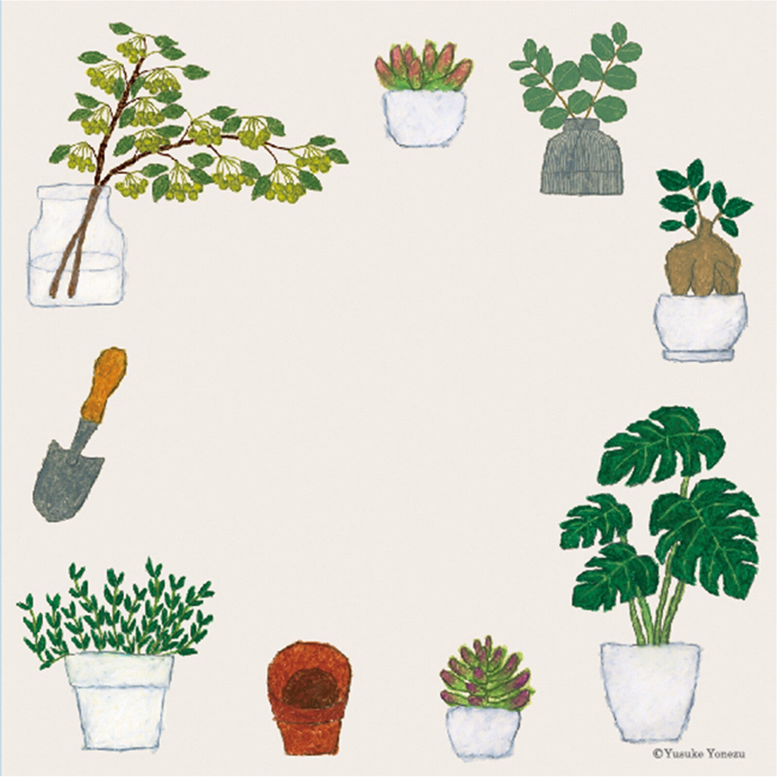 Memo Pad - Indoor Plants by Yusuke Yonezu