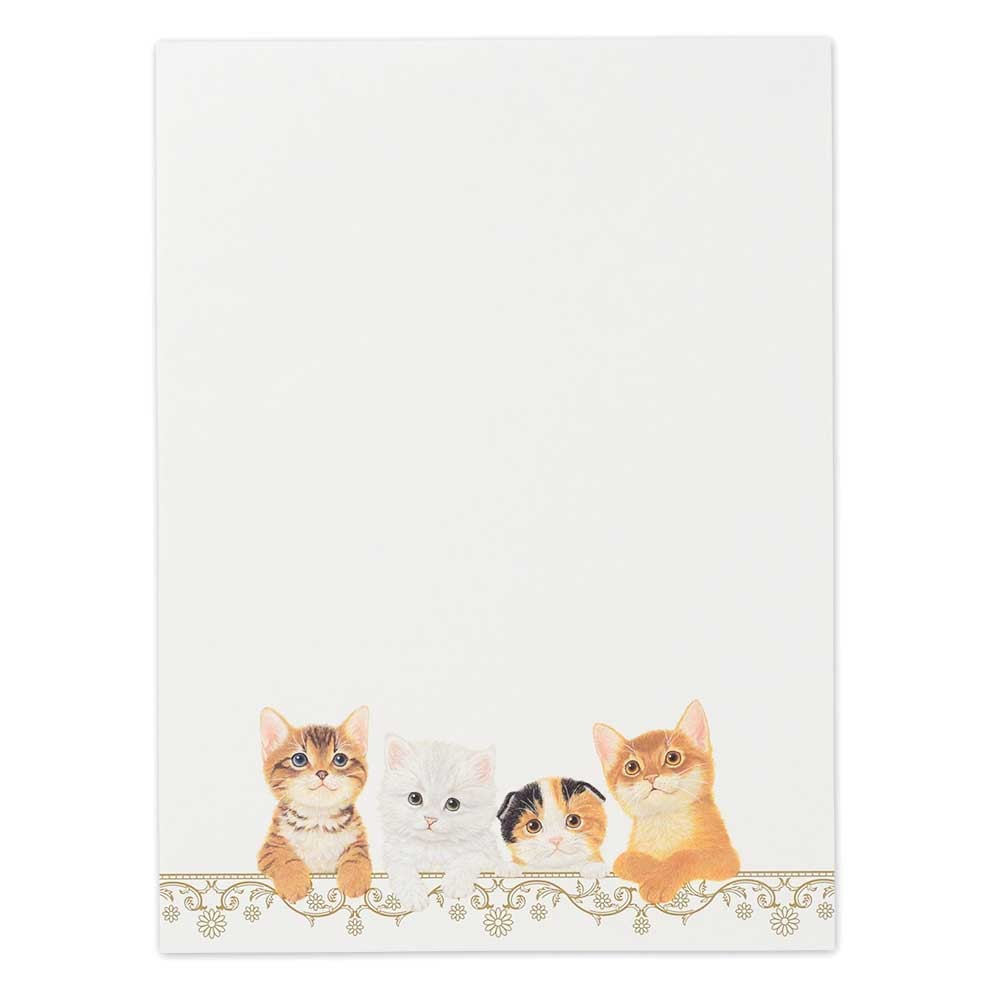 Letter Writing Pad - Kittens