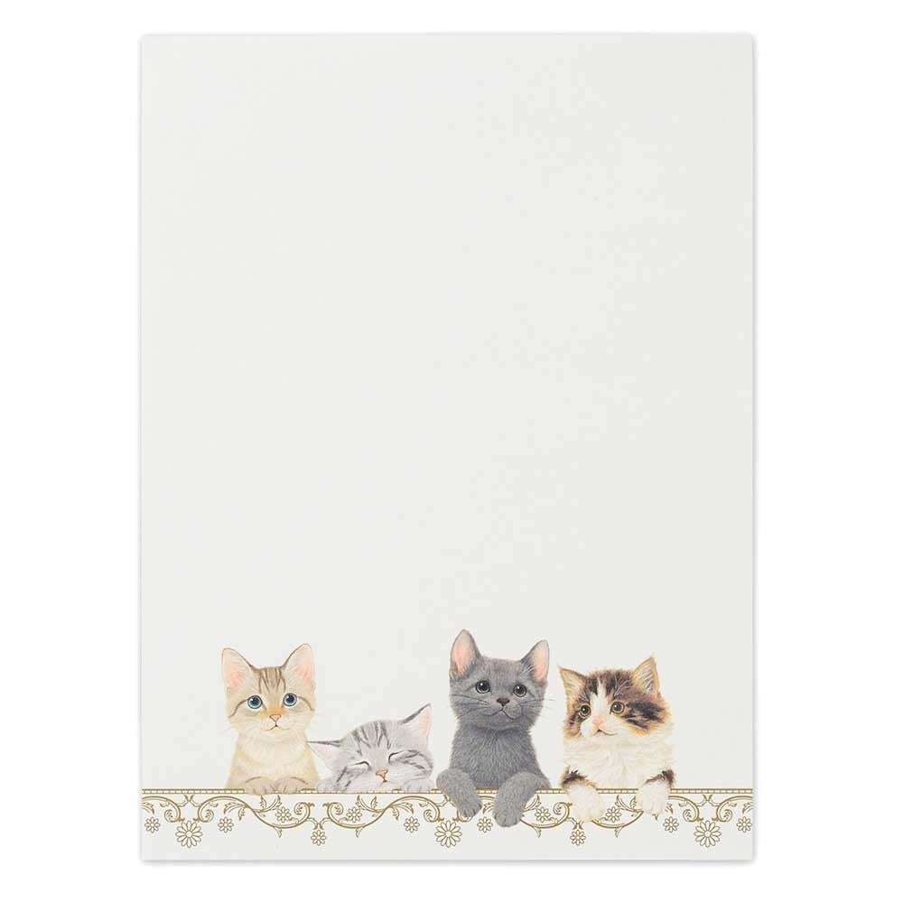 Letter Writing Pad - Kittens