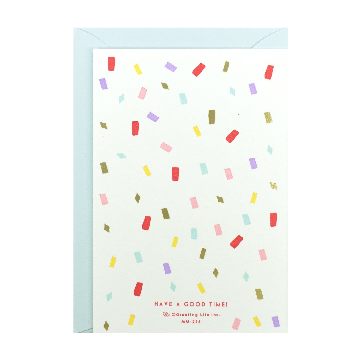 Happy Birthday Confetti Sprinkles Greeting Card