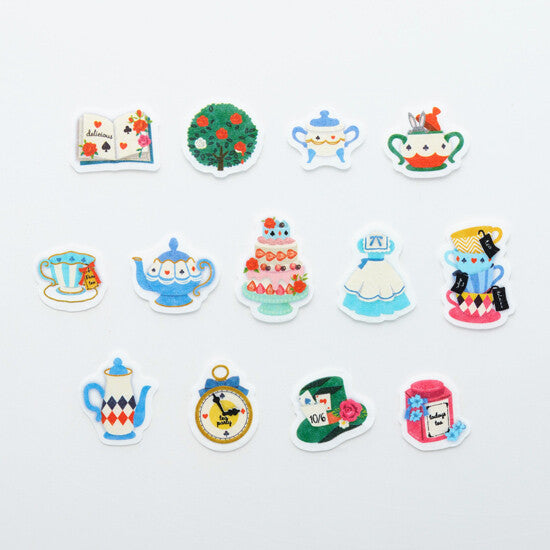 Alice's Wonderland Tea Party | Bande Washi Tape Masking Roll Sticker