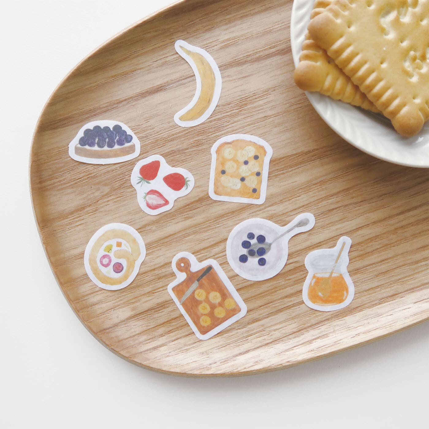 Banana Bread Breakfast | Flake Stickers | Ayu Iwashima
