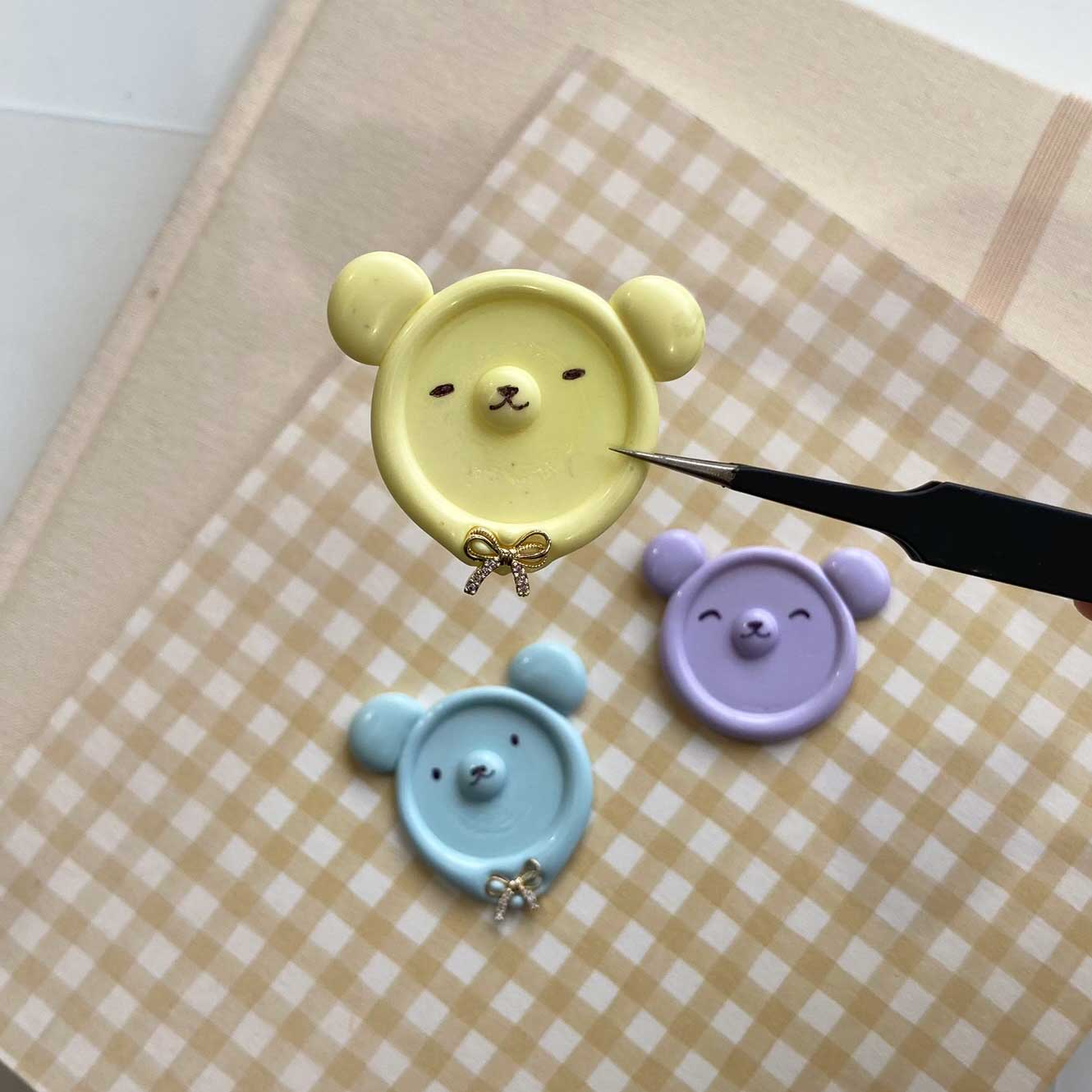 cute teddy bear wax seal ideas