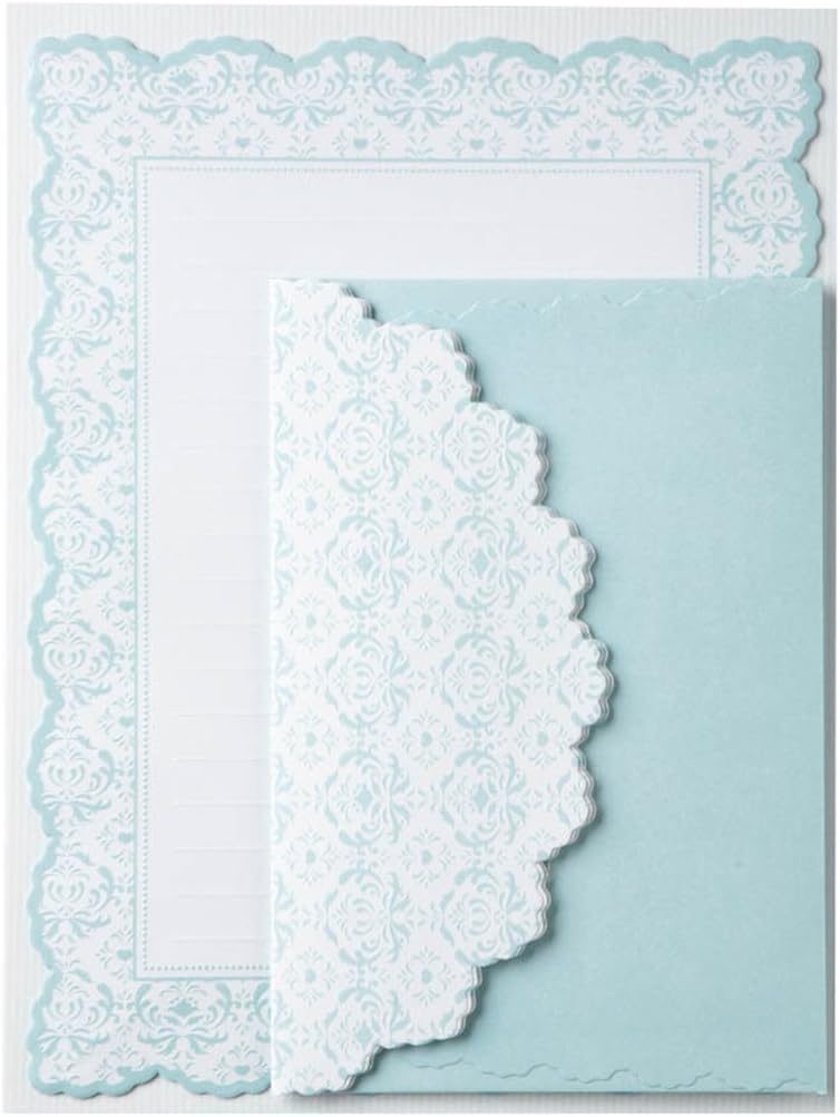 Blue Lace | Coleur Claire Arabesque Letter Writing Set