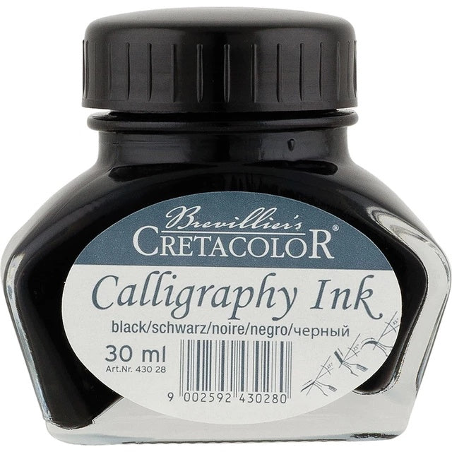 Cretacolor Calligraphy Ink 30ml Black