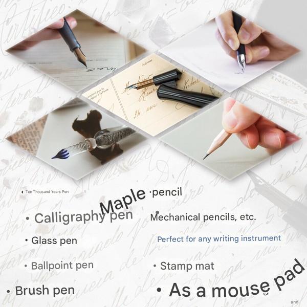 Calligraphy Practice 60 degree Guidelines Black Writing Mat | Kyoei Orions Kiwami