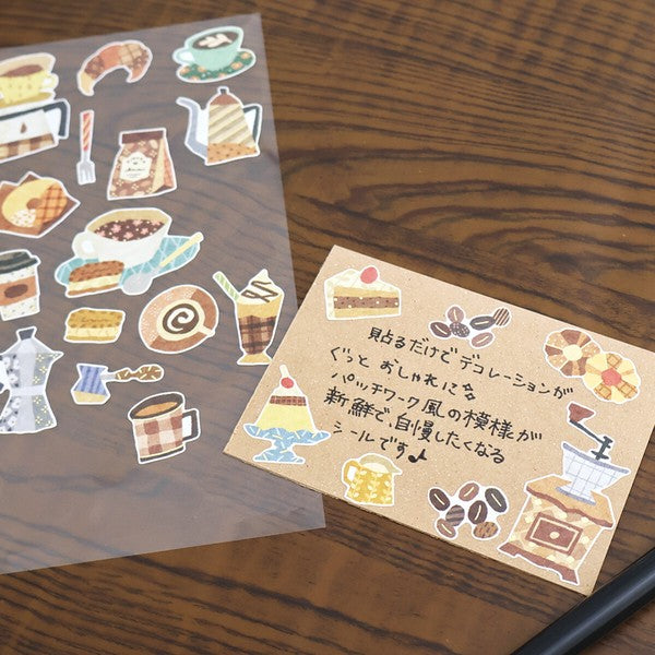 Coffee Break 'Quilt Atelier' Stickers Sheet