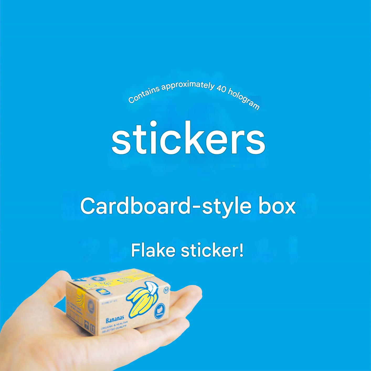 Creamy Hills Farm Milk Cheese | Small Box of Flake Stickers | Haco Seal